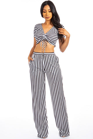 SEXY TWO PIECE PANT SET