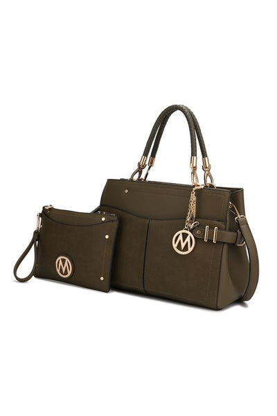 MKF Tenna Satchel bag with Wallet Crossover by Mia