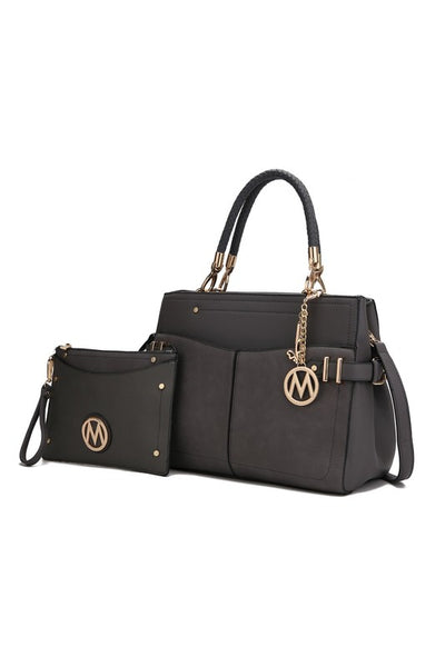 MKF Tenna Satchel bag with Wallet Crossover by Mia