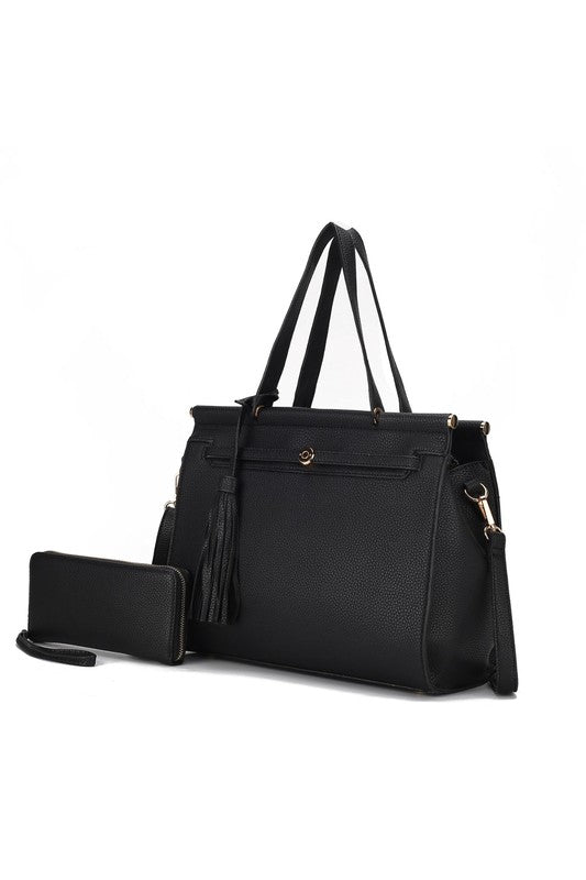 MKF Collection Shelby Satchel with Wallet by Mia K