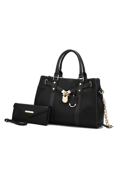 MKF Collection Christine Satchel with wallet b Mia