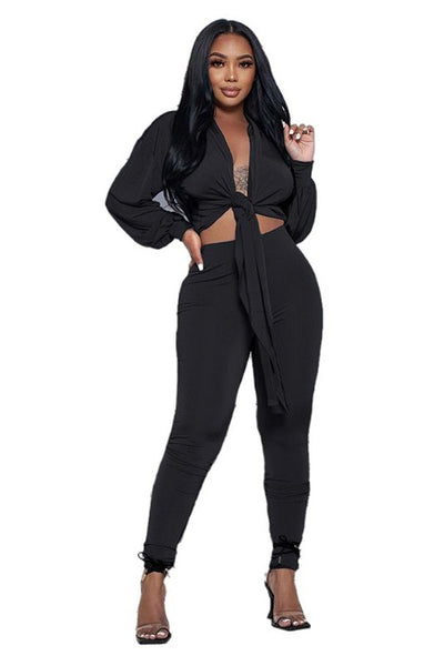 SEXY TWO PIECE PANT SET