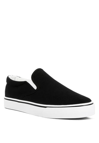 Laszlo Canvas Slip On Sneakers