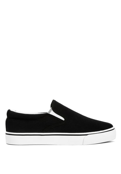 Laszlo Canvas Slip On Sneakers