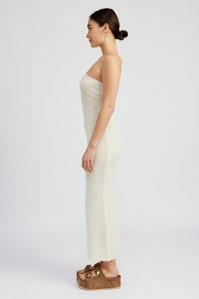 ONE SHOULDER MAXI DRESS