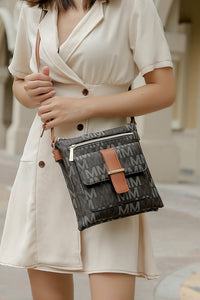 MKF Collection Compartment Crossbody Bag by Mia K