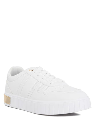 Welsh Panelling Detail Sneakers